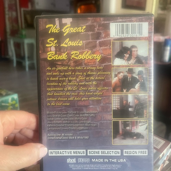 DVD MOVIE: The Great St. Louis Bank Robbery - Picture 2 of 5